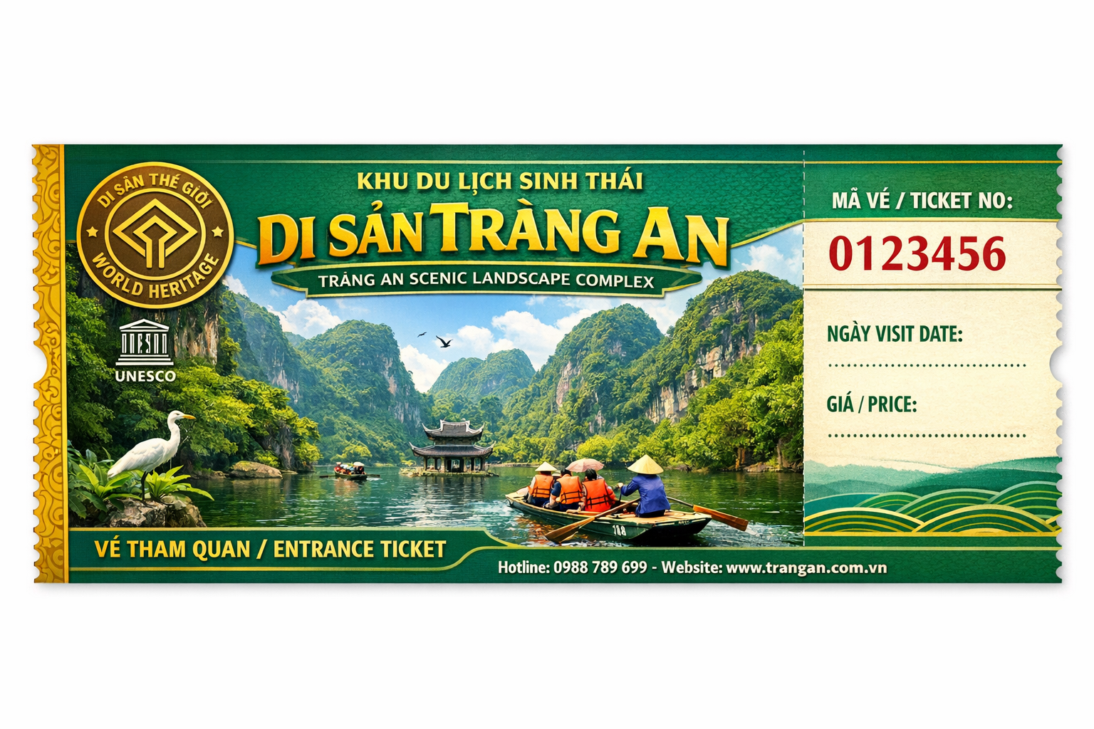Vé Di Sản Tràng An